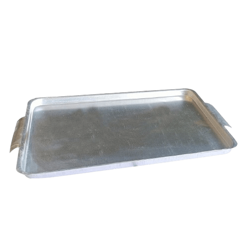 ALUMINIUM SERVING TRAY (NATURAL)